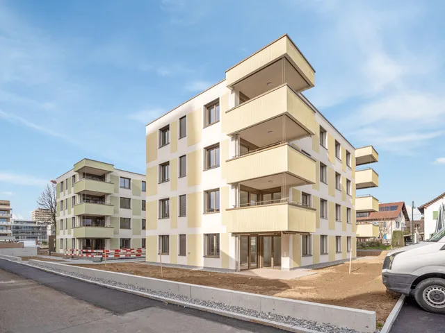 Rigistrasse 9a und 9b, Sursee — Gesamtansicht der beiden Baukörper